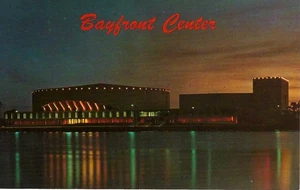 Cartolina d'epoca, Bayfront Center, Tampa Bay, San Pietroburgo, Florida, mai usata - Foto 1 di 2