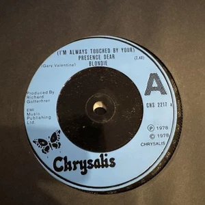 (I'm Always Touched By Your) Presence Dear- Blondie- 7" Vinyl Record-1978 VGC+ - Picture 1 of 2