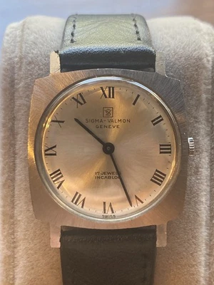 Reloj suizo vintage para hombre SIGMA-VALMON AÑOS 60 - ETA 2772 Foto 1 de 4