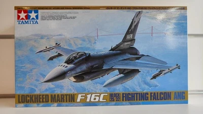 Lockeed F16 C caccia bombardiere kit tamiya 61101 1-48 aereo militare modellino - Immagine 1 di 4