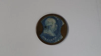 US Scott EP-13 1c Ayer's Sarsaparilla To Purify Blood Encased Postage Civil War - Image 1 of 2