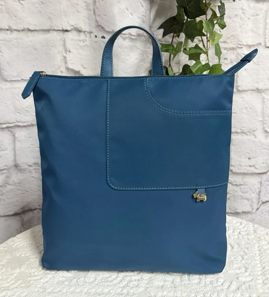 👜RADLEY BNWOT Ladies “Pocket Essentials” Backpack, Blue - RRP £99👜 - Image 1 of 4