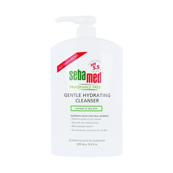 Limpiador hidratante suave sin fragancia Seba MedFragrance - 1000 ml Foto 1 de 1