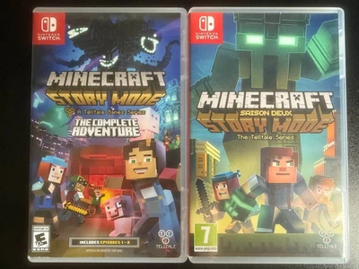 Minecraft Story Mode Switch Seasons 1 / 2 (EN/FR/ES languages) - Image 1 of 4