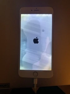 Apple iPhone 6S+ (Unlocked) A1687 white silver - FOR PARTS - Picture 1 of 7