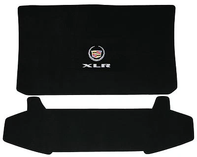 Alfombrilla de maletero LLOYD MATS Classic Loop EBONY 2 piezas con logotipos 2004 a 2009 Cadillac XLR Foto 1 de 4