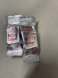 2 cartuchos de tinta de color genuinos Canon BCI-11 - Imagen 1 de 2
