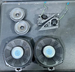 08-13 BMW E90 328I 335I FRONT SPEAKERS SPEAKER SUB SET OF 6 BLUE TAG - Bild 1 von 6
