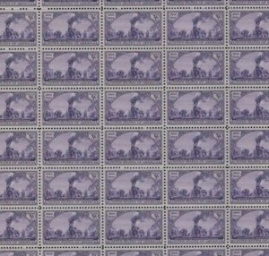 Full Mint Sheet of 50 # 922 Transcontinental Railroad mint NH OG
