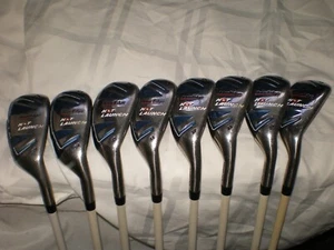 Tour Edge Hot Launch Iron Wood Hybrid Forged Face Set 5 PW SW LW Lady/Women - Imagen 1 de 12