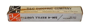 S&C 122050-R4 14.4KV 30E AMP TCC 153-4 SM-4 REFILL UNIT FOR S&C POWER FUSE - Picture 1 of 2
