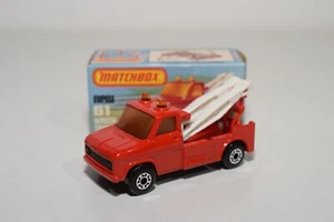B11 1:64 3 pulgadas Matchbox Lesney Superfast 61 camión de naufragio rojo sin... - Imagen 1 de 9