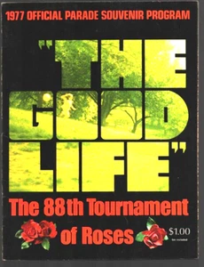 1977 Official Parade Souvenir Program The 88th Annual Tournament of Roses Parade - Picture 1 of 4