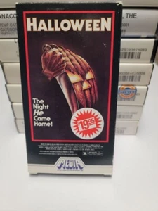 Halloween (VHS, 1981/1985, Media) John Carpenter Horror 1st Movie Early Print - Picture 1 of 6