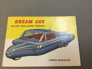 ¡Hermosa tarjeta 1953 World on Wheels #107 Dream Car! ¡ENVÍO GRATUITO! - Imagen 1 de 2