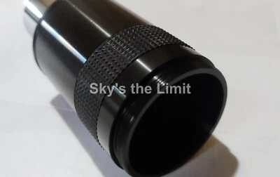 1.25" eyepiece T mount camera adapter with chrome nosepiece and rubber grip - Изображение 1 из 4