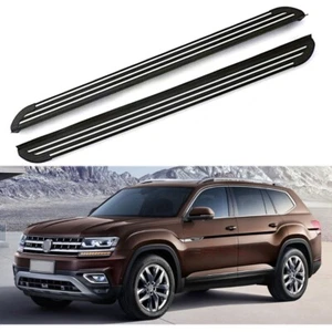 Fits for VW Atlas Teramont 2018-2023 Fix Running Board Side Step Pedal Nerf Bar - Picture 1 of 4