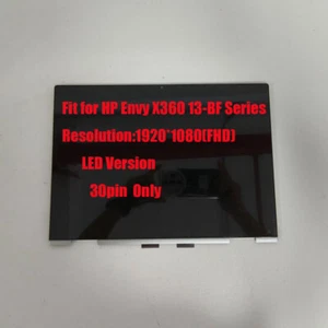 Pantalla táctil LCD WUXGA de 13,3" + Conjunto de bisel para HP Envy x360 13-bf 13-bf0013dx - Imagen 1 de 9