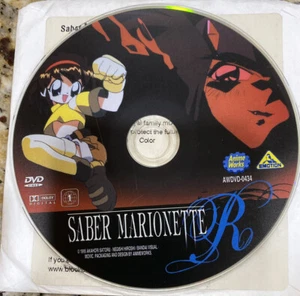 Saber Marionette R (DVD, 2004) Anime. DVD ONLY: No Case - Imagen 1 de 1