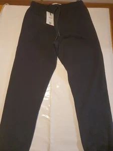 Bershka Mens Size L Wide Leg Plush Trousers Joggers - Picture 1 of 8