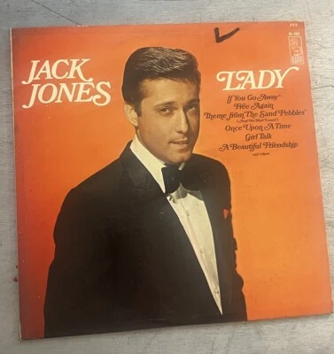 JACK JONES Lady  Vinyl RECORD - POP / EASY LISTENING / JAZZ KL-1511 Foto 1 de 4