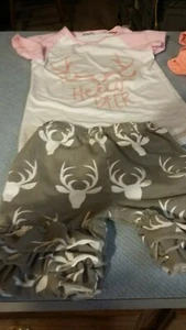 Girls Size large shorts and shirt little girls - Picture 1 of 3