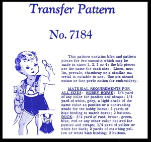 MAIL ORDER # 7184 Beach Summer Romper Sunsuits Playsuit Sewing Pattern BOYS ~1-4 - Picture 1 of 4