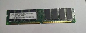 Memory 256MB,SYNCH,100MHz,CL2 MT16LSDT3264AG-10EG3 PC100-222-620 - Zdjęcie 1 z 2