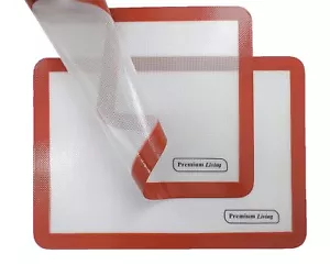 Silicone Baking mat Half Sheet 16.5" L x 11.5" W x 0.75 MM Thick Reusable Bak... - Picture 1 of 8