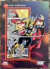 1992 Marvel Universe Series 3 Impel Card - Thor