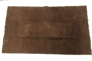Muddy Mat for Muddy Paws, Absorbs Moisture and Dirt, Non-Slip Washable. Brown XL