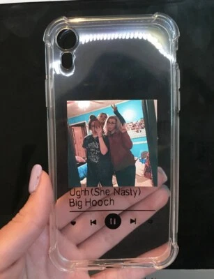 Custom Album Phone Case| Clear |  Brand New | Customizable | - Image 1 of 4