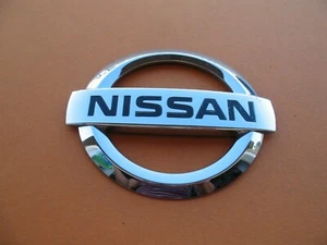 04 05 06 07 08 NISSAN MAXIMA REAR CHROME CENTER EMBLEM LOGO BADGE SIGN OEM A3260 - Picture 1 of 3