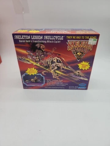 SKELETON WARRIORS SKULLCYCLE PLAYMATES NEW SEALED BOXED SET 1994 NICE BOX Cover