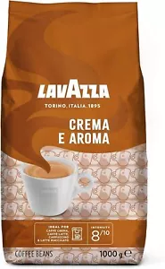 Lavazza Crema E Aroma Grano Entero Mezcla Café Bolsa 2.2 Libras Equilibrada Mediana... - Imagen 1 de 9