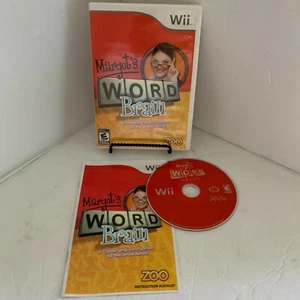 Margot's Word Brain - Nintendo Wii Game - Complete & Tested-ZOO- - Picture 1 of 5