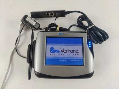 VeriFone MX870 Credit/Debit Card Reader Transaction Terminal *READ* - Image 1 of 4