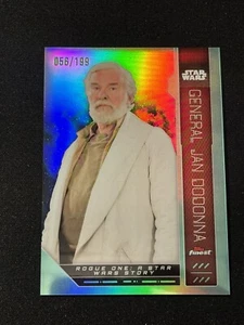 General Jan Dodonna 2023 Topps Finest Star Wars #FN-81 Aqua Refractor /199 - Picture 1 of 2