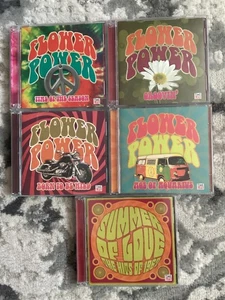 Flower Power + Summer of Love (5 CD) Wie Neu. Time Life. 10 Discs. - Bild 1 von 2