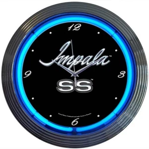 Neonetics Cars and Motorcycles Impala Neon Wall Clock, 15-Inch - Picture 1 of 2
