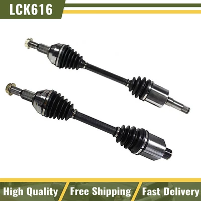 Par delantero izquierdo derecho eje CV eje articulado CV para GMC Acadia 2007-2016 3,6 L V6 Foto 1 de 4