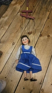 Vintage Hagelle’s Airplane Control Marionettes (Puppet) . Female -Ex.Condition - Picture 1 of 5