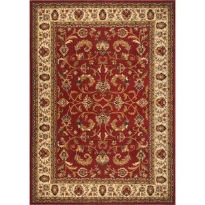 Royalty Red/Ivory 8 Ft. X 10 Ft. Indoor Area Rug - Picture 1 of 9