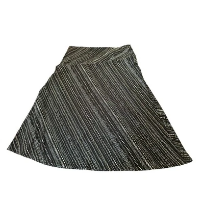 Liz Claiborne Axcess Skirt Womens Small A-line Flare Knee Length Floral Pull On - Image 1 of 4