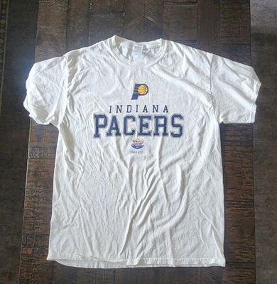 Vintage Indiana Pacers Lucas Oil Family Night T-Shirt Size L  - Image 1 of 4