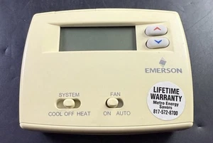 EMERSON 1F89EZ-0251 BLUE Easy Set 2H/1C Heat Pump Temperature Untested Vb3 - Picture 1 of 3