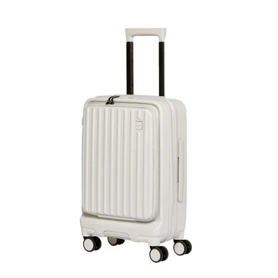 Hardside Expandable Luggage Laptop Bag with Spinner Wheels, White - Image 1 of 4