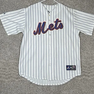 Camiseta Majestuosa de los New York Mets para Hombres XL Blanca David Wright Pin Tira MLB Deportes - Imagen 1 de 8