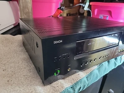 Denon AVR-1312 - 5.1 CH HDMI Home Theater Surround Sound Receiver +Remote Bundle - Image 1 of 4