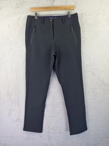 Rohan Summit Trousers Womens Size UK 12R Black Zip Pockets Walking Hiking - Picture 1 of 19